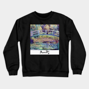 Monet - Japanese Bridge Crewneck Sweatshirt